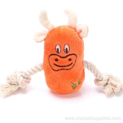 Sale cute interactive plush pet dog chew toys